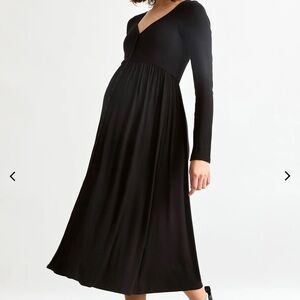 Hatch The Softest Rib Nursing Dress